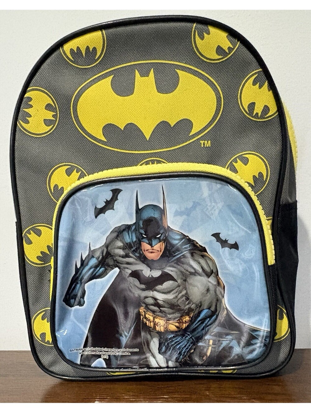 DC Batman Boys 11” Mini Backpack Book Bag Toddler Gift Toy Super Heroes Kids